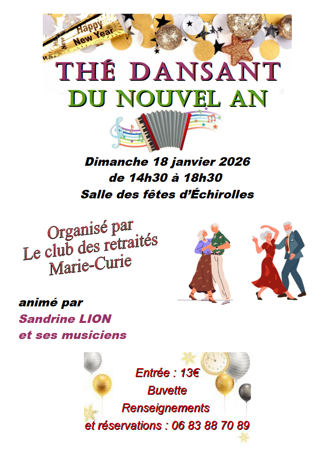 Thé dansant du nouvel an