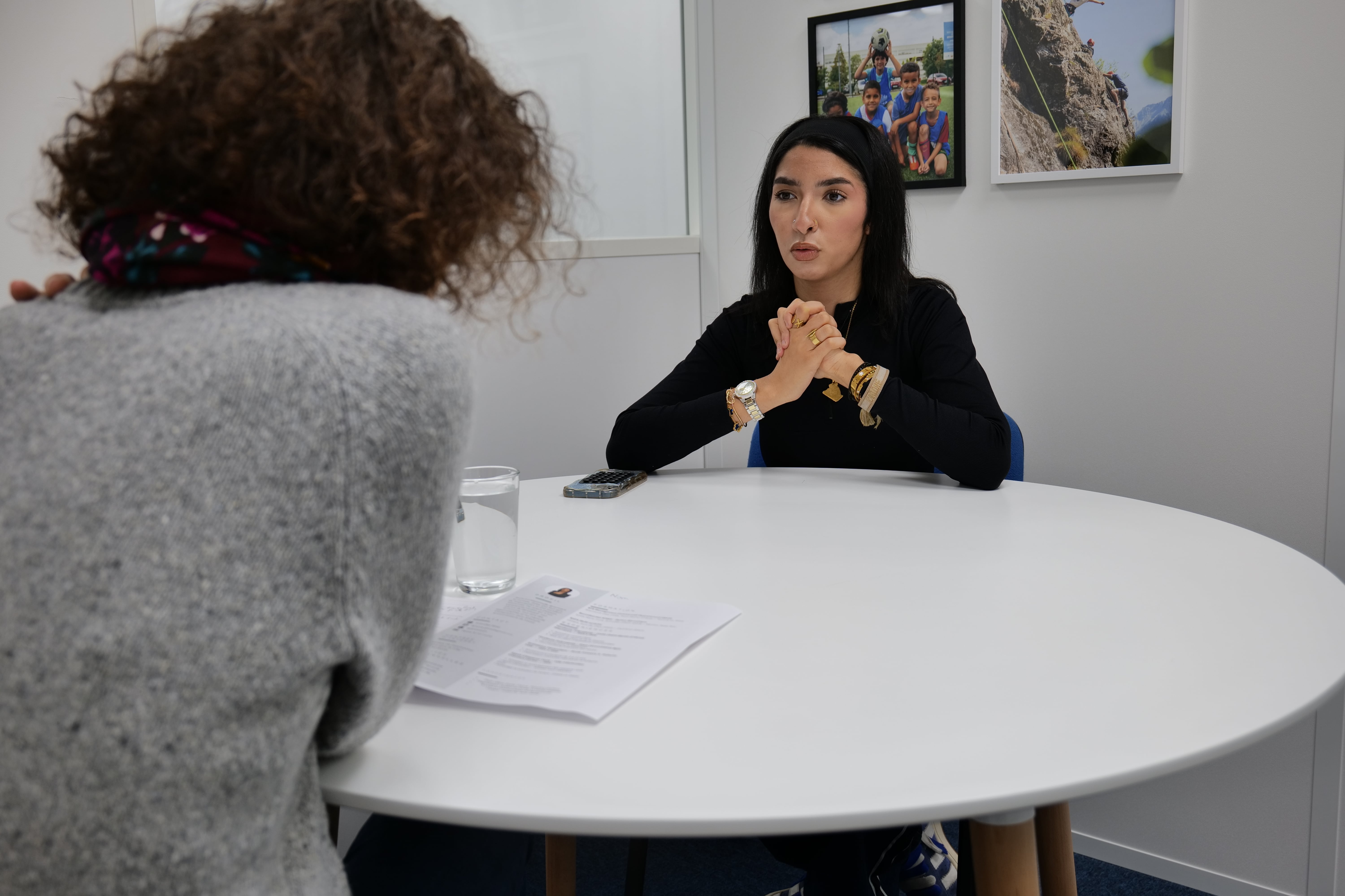 Ryhème participe régulièrement aux ateliers proposés dans les locaux de l'association.