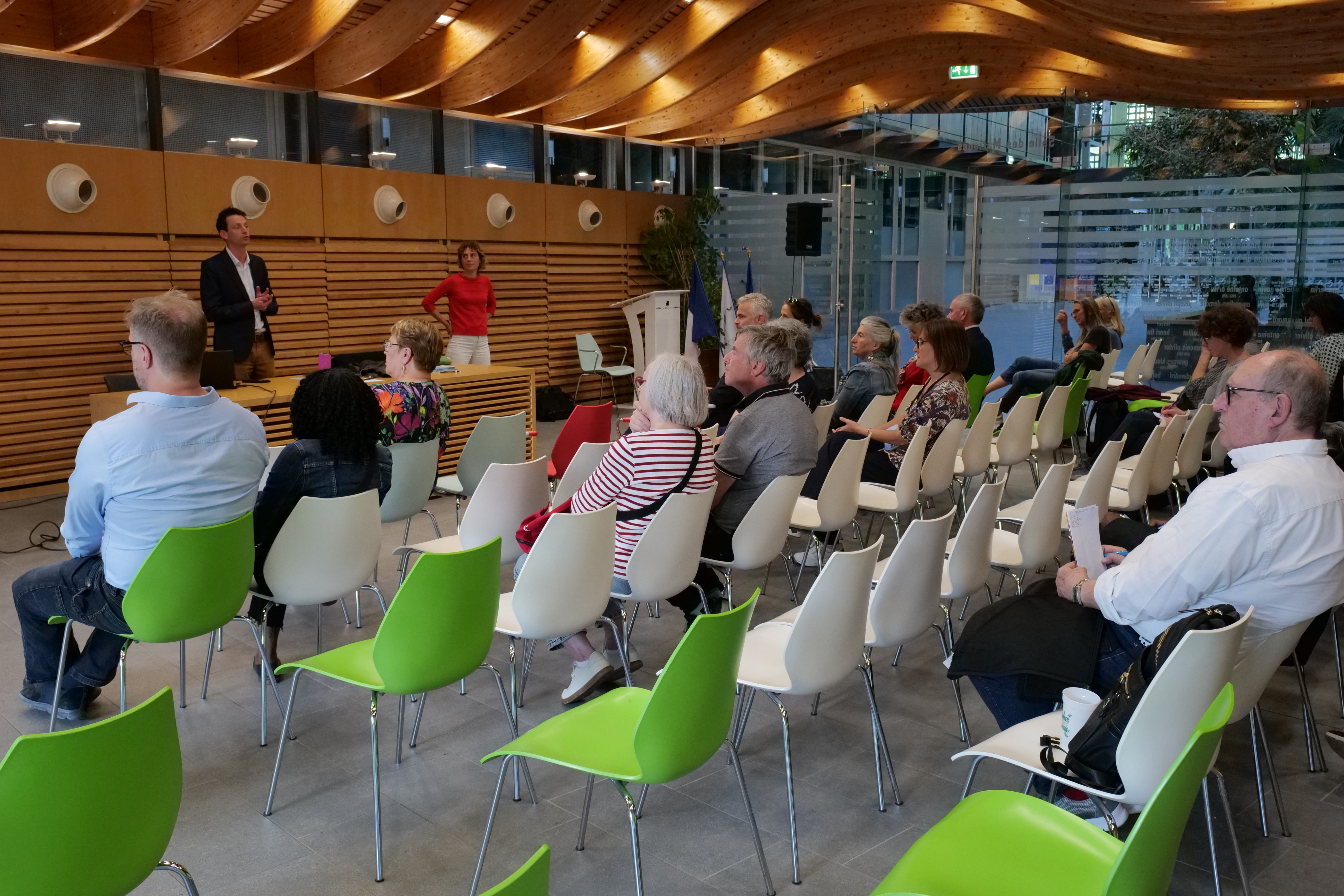 Le centre de santé Odon Vallet était présenté en mairie.