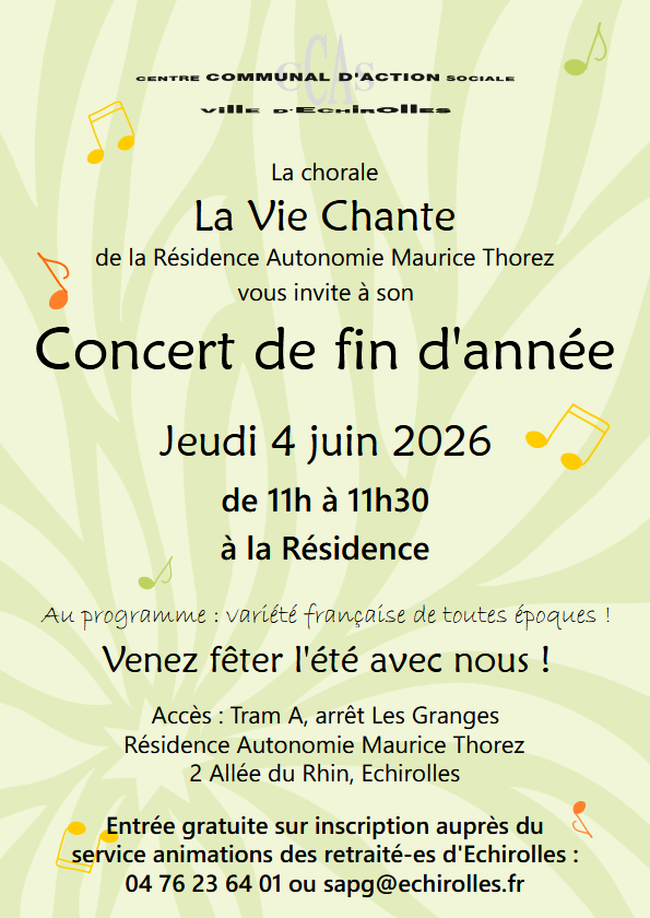 Concert de fin d'année