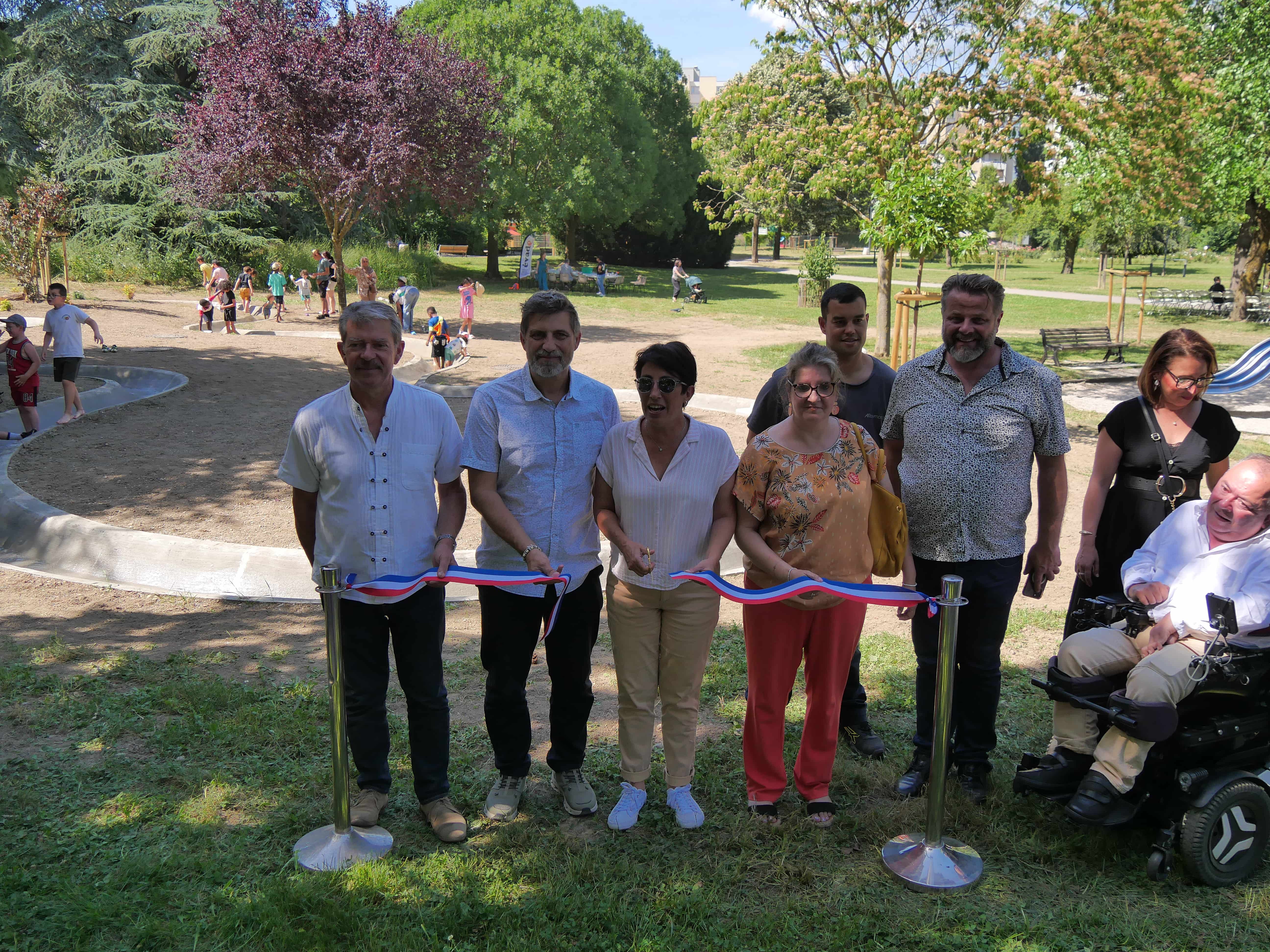 La rivière fraicheur a été inaugurée le 17 juin.