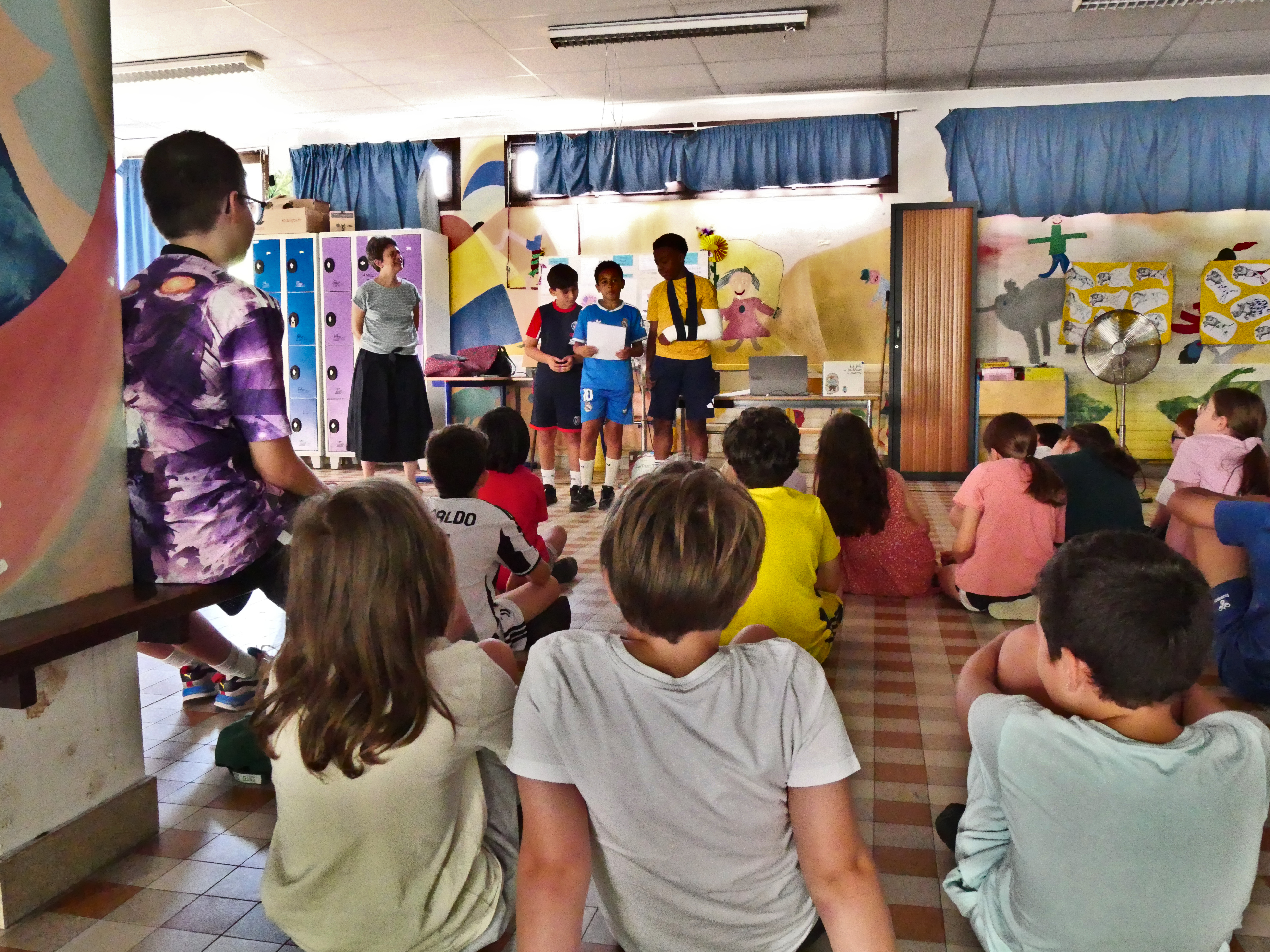 Les CM2 et Ulis de l'école Langevin ont travaillé autour du conte sonore.
