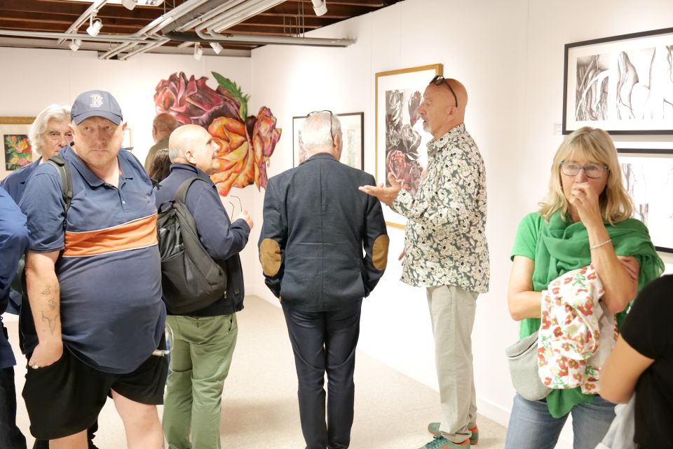 Christian Bouvier, président de l'association Reg'Art, a lancé la 4e édition du Festival au côté de l'adjointe à la culture Lencka Popravka, entouré des adjoints Laurent Vanplin, Daniel Bessiron et Pierre Labriet, avant que les nombreux visiteurs ne découvrent l'exposition. 
