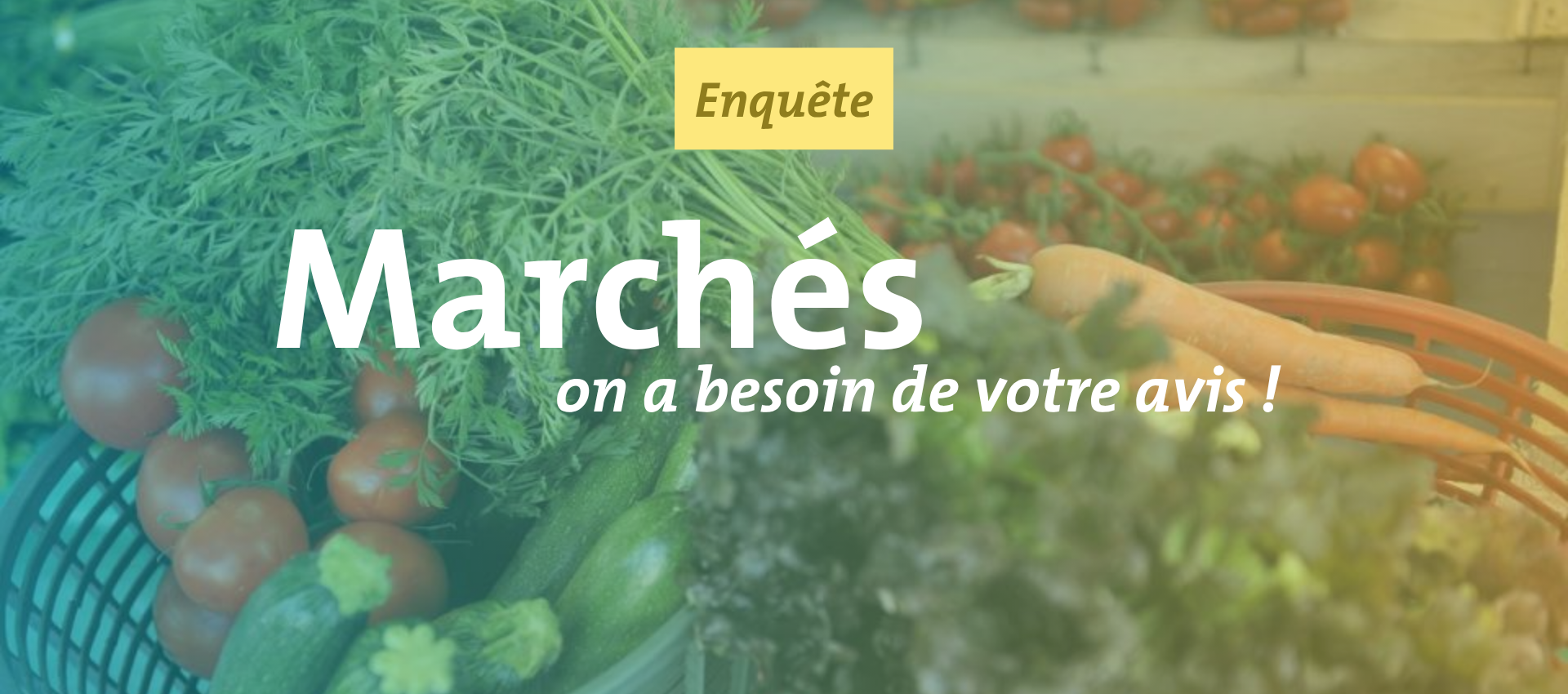 Photo de produits sur le marché