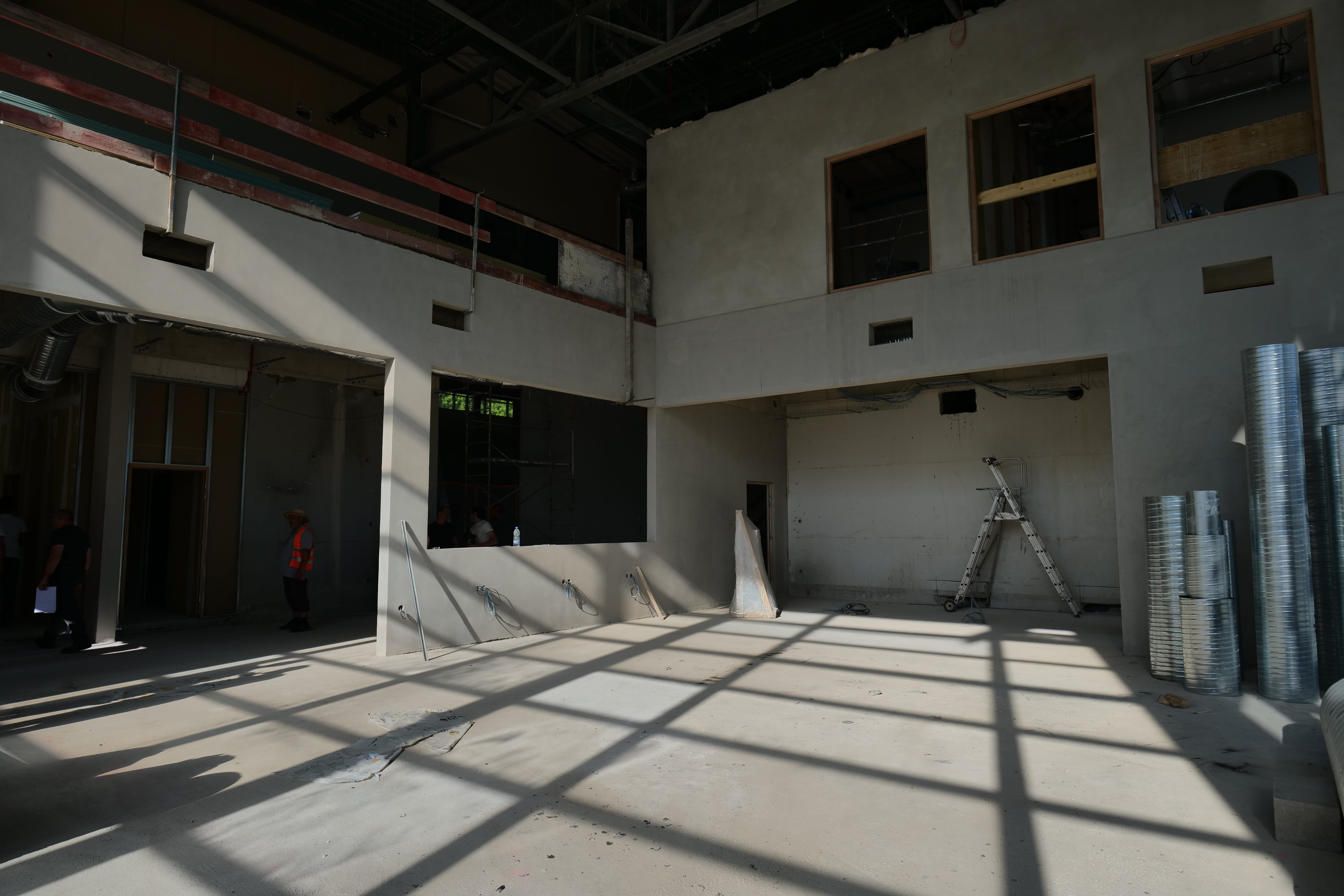 Un nouveau hall d'accueil permettra de diriger les utilisateurs de l'espace.