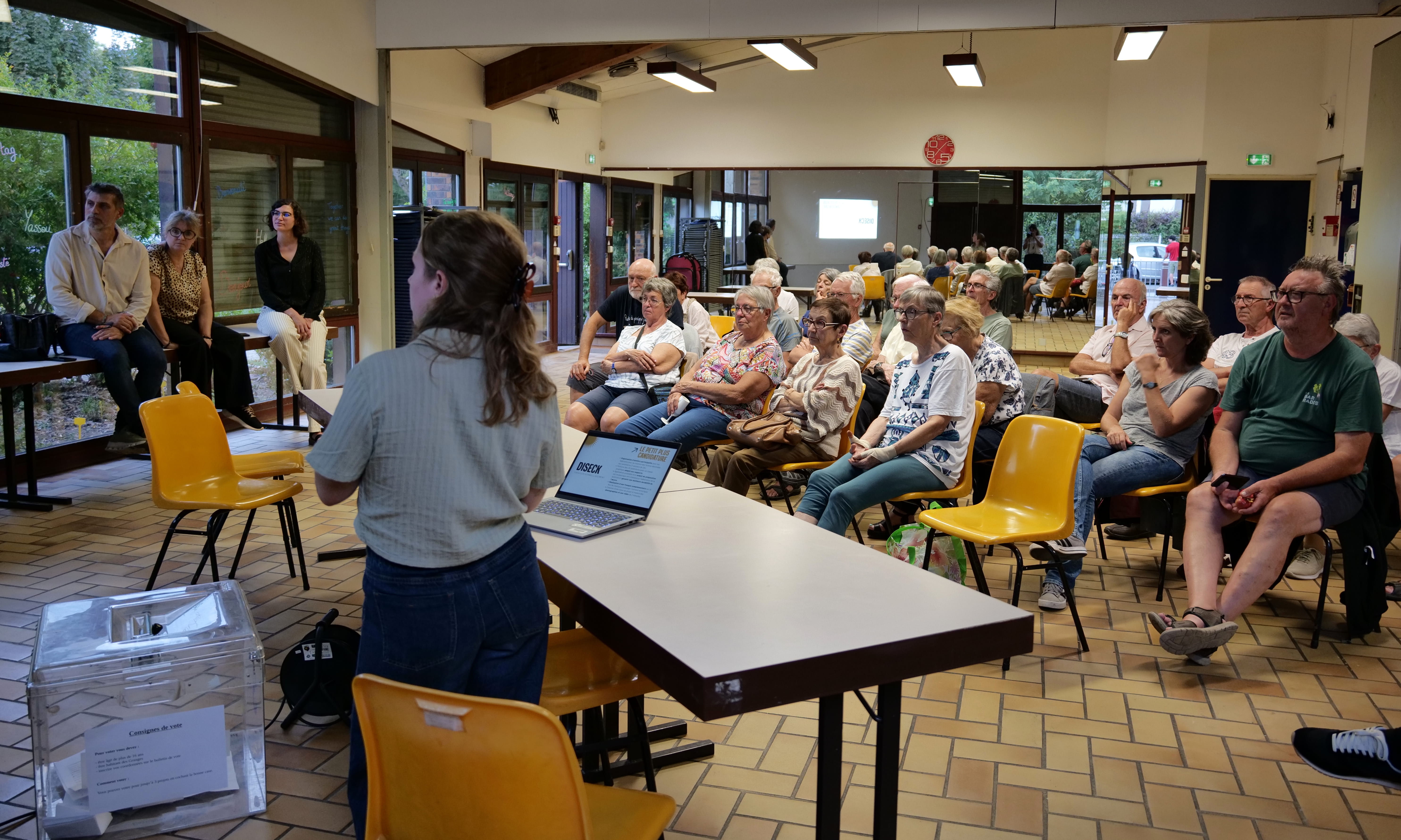 121 votants ont désigné leur projet favori parmi 17 propositions.