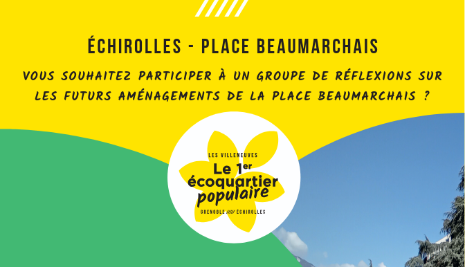 Logo "le 1er écoquartier populaire" 