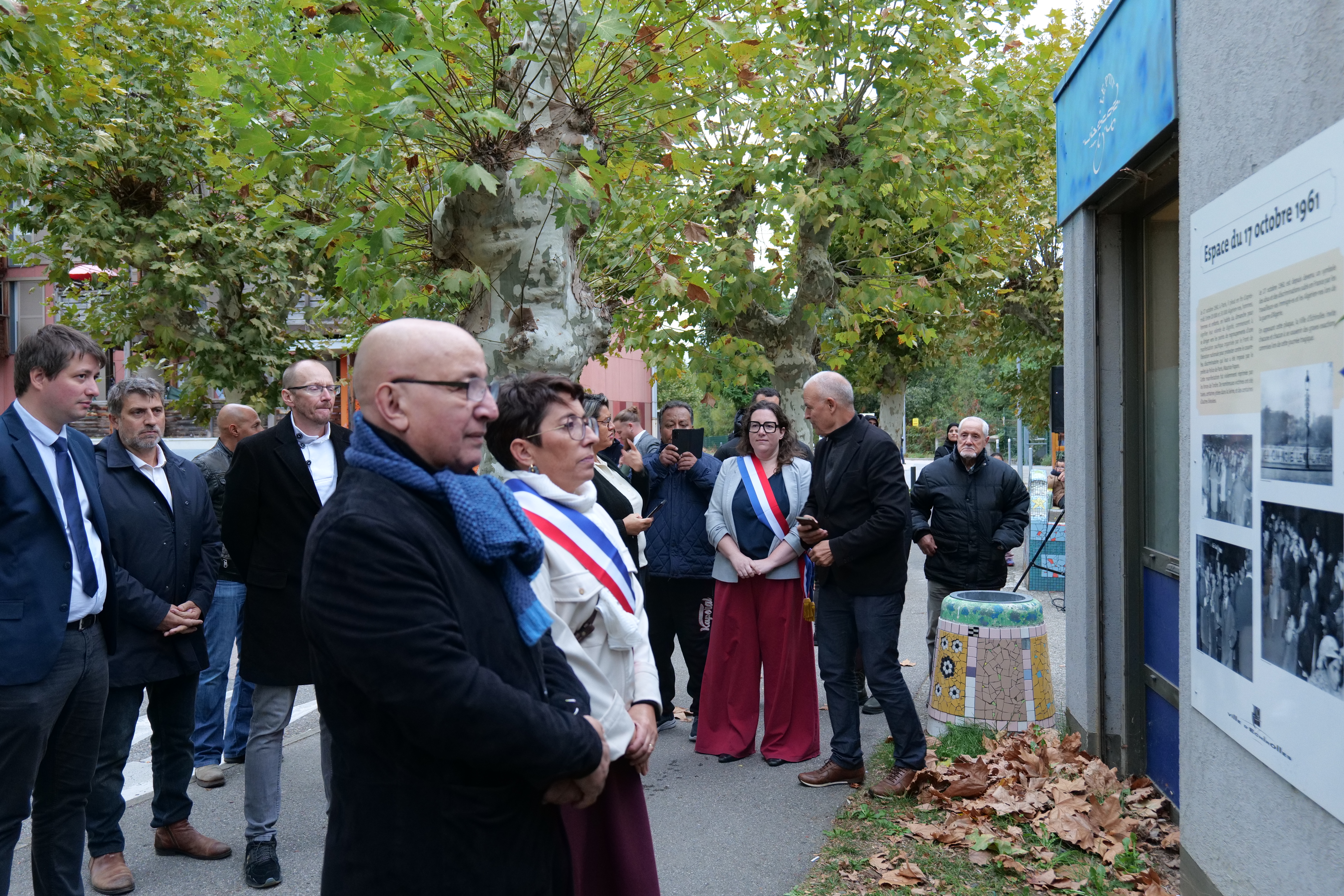 Hommage des élus lors de la cérémonie du souvenir du 17 octobre 2026
