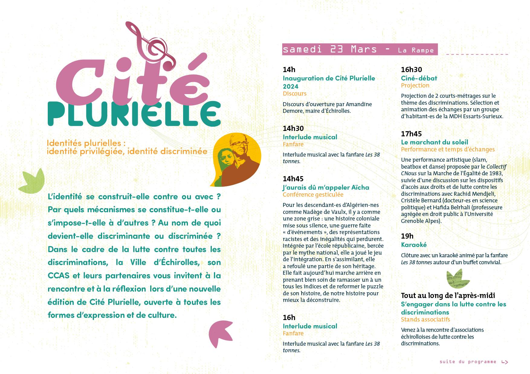 Programme Cité Plurielle page 2