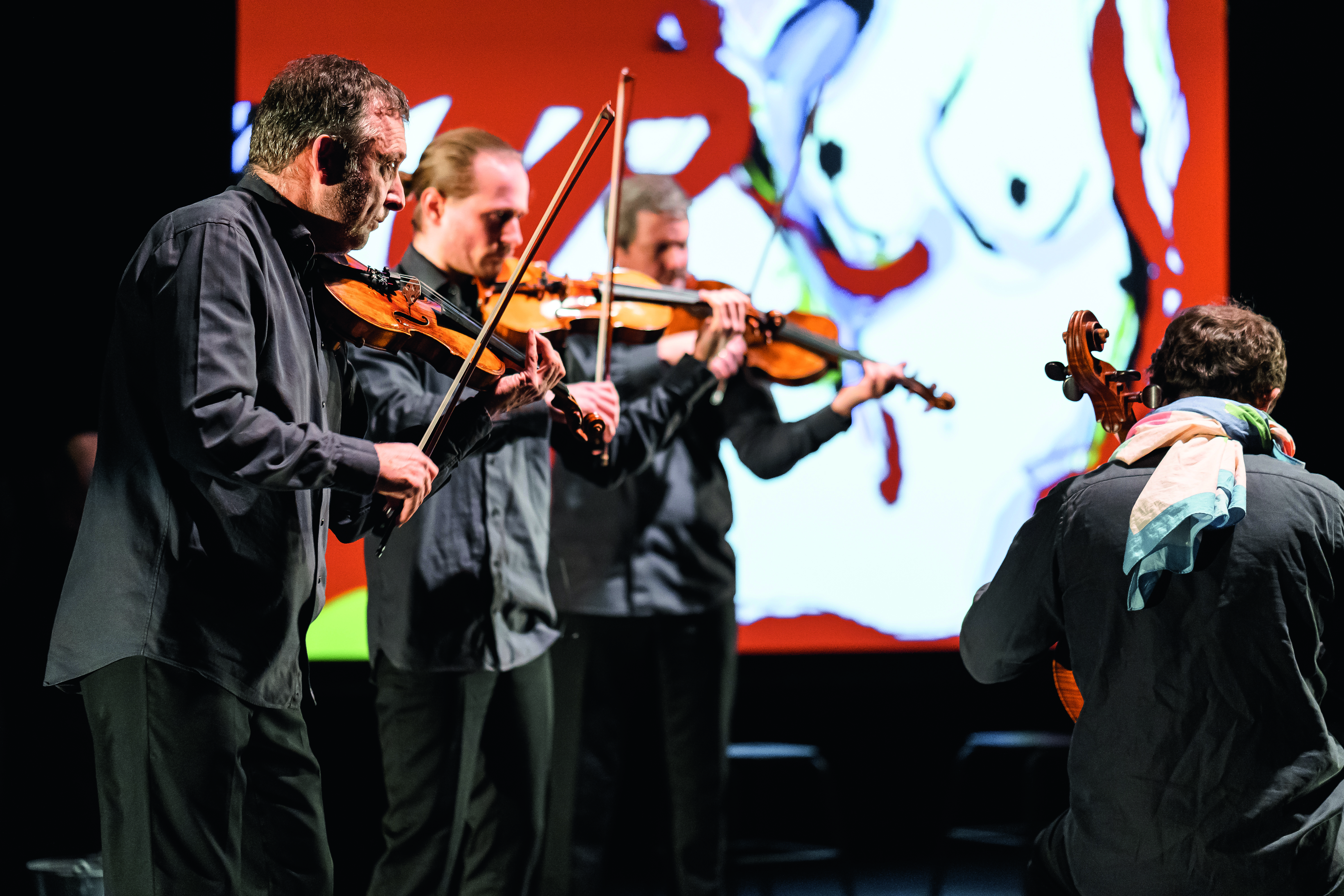 Photo du Quatuor Debussy 