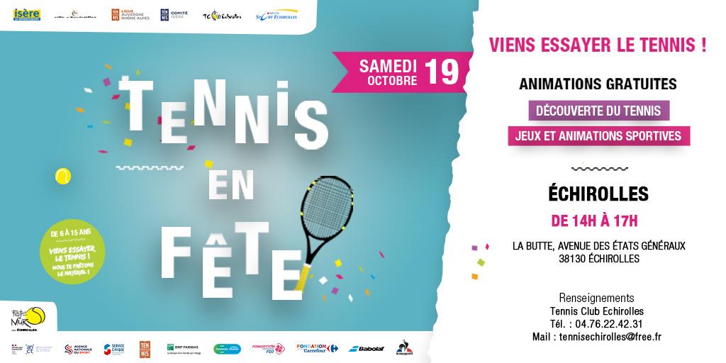 Tennis en Fête Affiche de Tennis en Fête