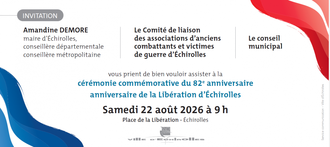 Commémoration 22 août