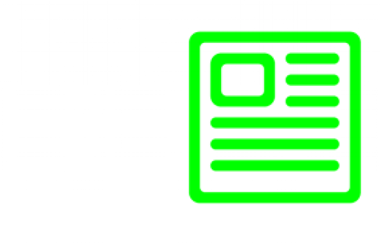 Bandeau où il est écrit "Echirolles territoire numérique" avec des pictogrammes d'ordinateur, de tablette et de téléphone et un logo vert représentant un journal