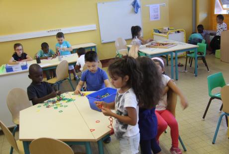 Rentrée scolaire à l'école Auguste Delaune