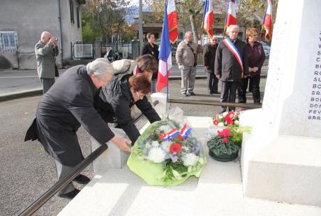 Recueillement hommage à Gilbert Biessy 