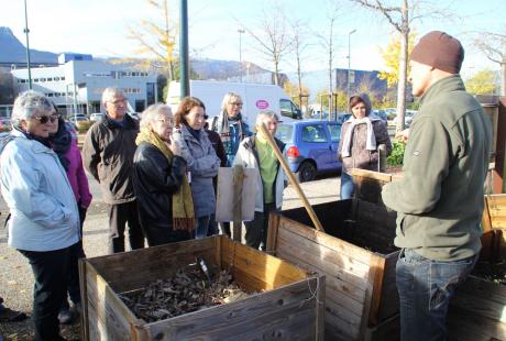 Formation au compostage collectif au square du Champs-de-la-Rousse