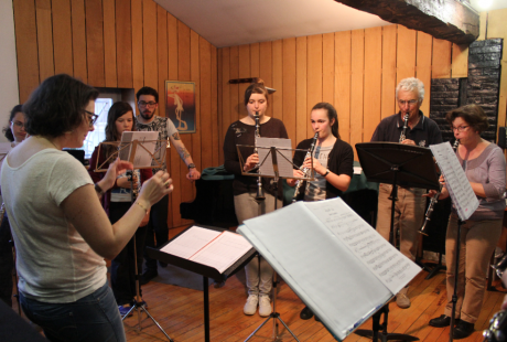 Des musiciens de Divertimento dirigent des master classes au conservatoire Jean-Wiéner