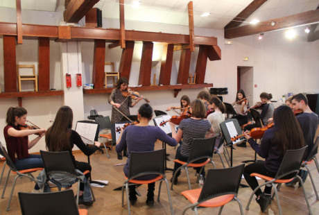 Des musiciens de Divertimento dirigent des master classes au conservatoire Jean-Wiéner