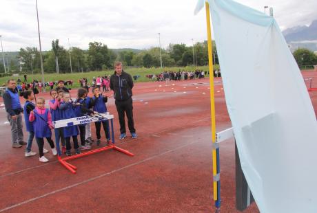 Tir à la sarbacane du tournoi de biathlon EPS