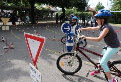 Action sécurité routière école Vaillant-Couturier