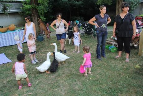 La ferme à la Maison de l’enfant