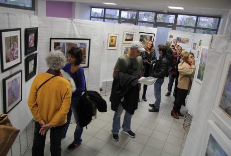 Salon des créateurs de l'association Pastel en Dauphiné 2017