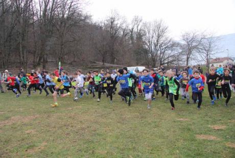 Athlétisme cross départemental