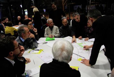 L'une des tables rondes