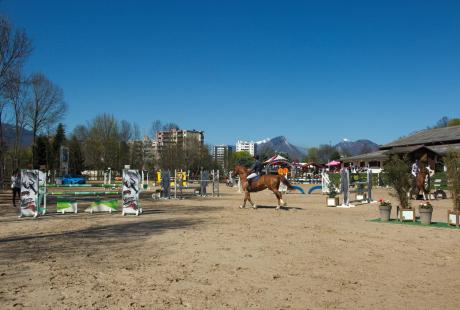 Concours hippique national à l'étrier du Dauphiné