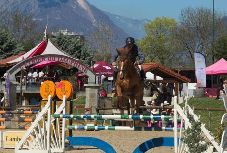 Concours hippique national à l'étrier du Dauphiné