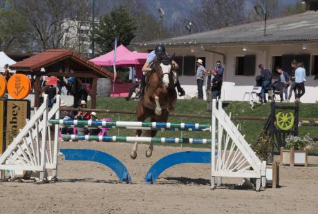 Concours hippique national à l'étrier du Dauphiné