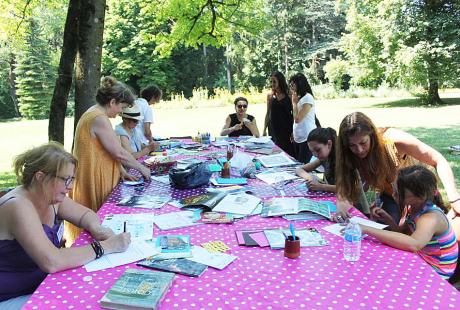 Atelier d'écriture à l'occasion de Destination Eté