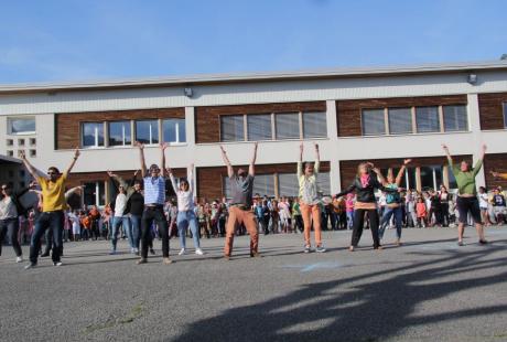 Sortie d'école poétique à l'école Jean-Jaurès