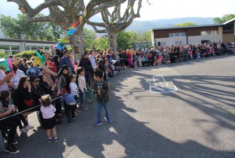 Sortie d'école poétique à l'école Jean-Jaurès