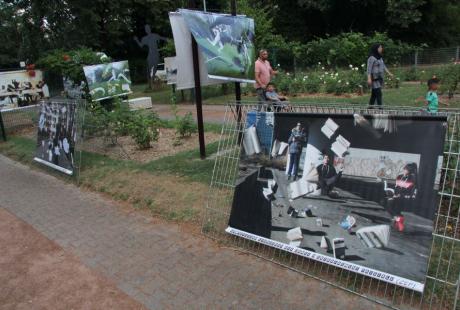 L'exposition de la photographe Nadine Barbançon, de l'AS Surieux football et Dcap