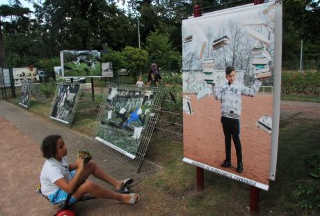 L'exposition de la photographe Nadine Barbançon, de l'AS Surieux football et Dcap