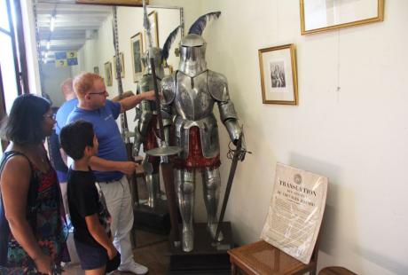 Visite de la salle Bayard Escrime