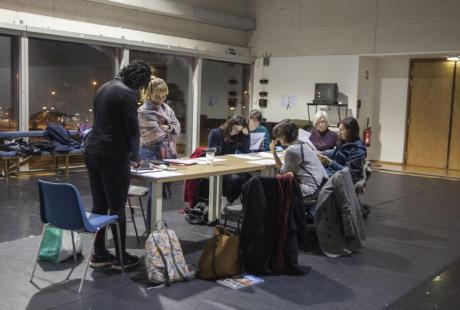 Atelier de création du spectacle à la MC2 Grenoble