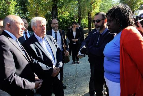 Visite de Gérard Collomb