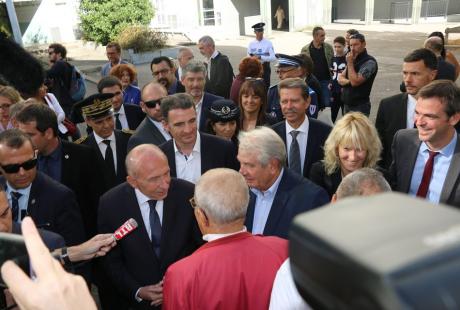 Visite de Gérard Collomb