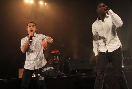 Les rappeurs Mateo et Ousmane en duo