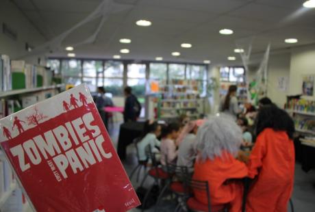 Halloween : Des zombies... à la bibliothèque Neruda !