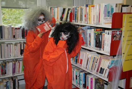 Halloween : Des zombies... à la bibliothèque Neruda !