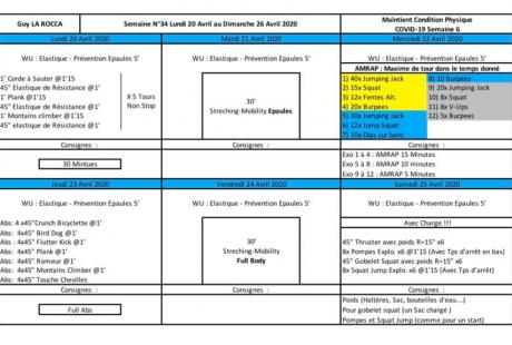 Entrainement Nc Alp 6