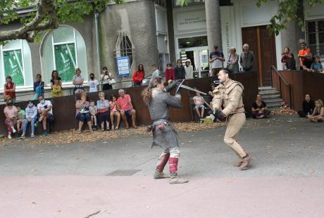 Démonstration / spectacle de combats avec la Compagnie Briselame.