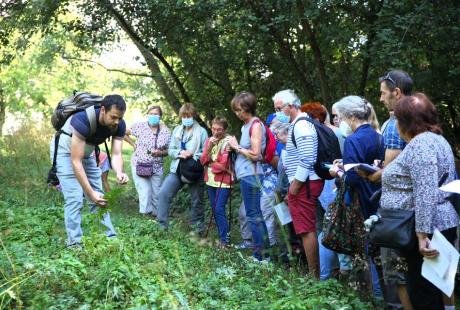 Arbres remarquables, fleurs et autres végétaux, aucune spécificité du parc n'a échappé au guide naturaliste, Ahmed Ghedjatti