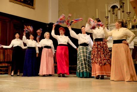 La compagnie lyrique échirolloise Alp'operette a joué à l'église Saint-Jacques