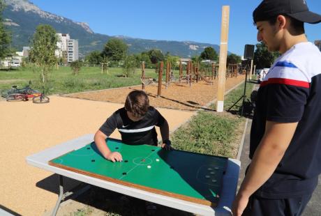 Les jeux en bois ont, comme d'habitude, rencontré un véritable succès. Quel plébiscite !