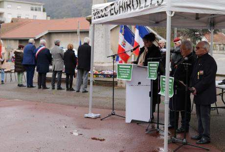 Mireille Pouyet et Michel Scaringella ont procédé à l'appel aux morts.