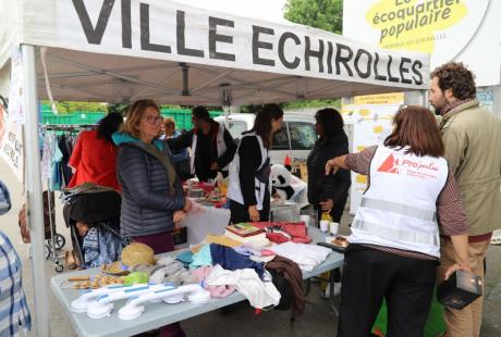 La Propulserie, la recyclerie de l'association Pro'Pulse, était de sortie pour proposer ses bons plans recyclés, à petits prix...